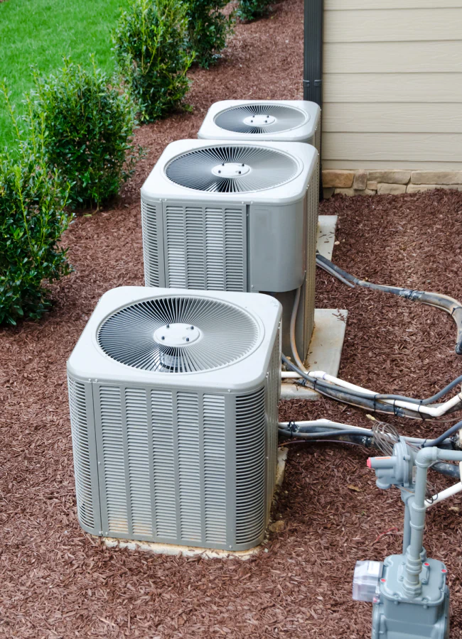 exterior hvac newly installed